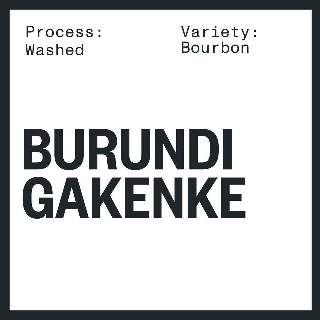 BURUNDI GAKENKE