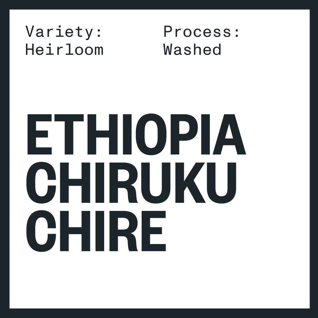 ETHIOPIA CHIRUKU