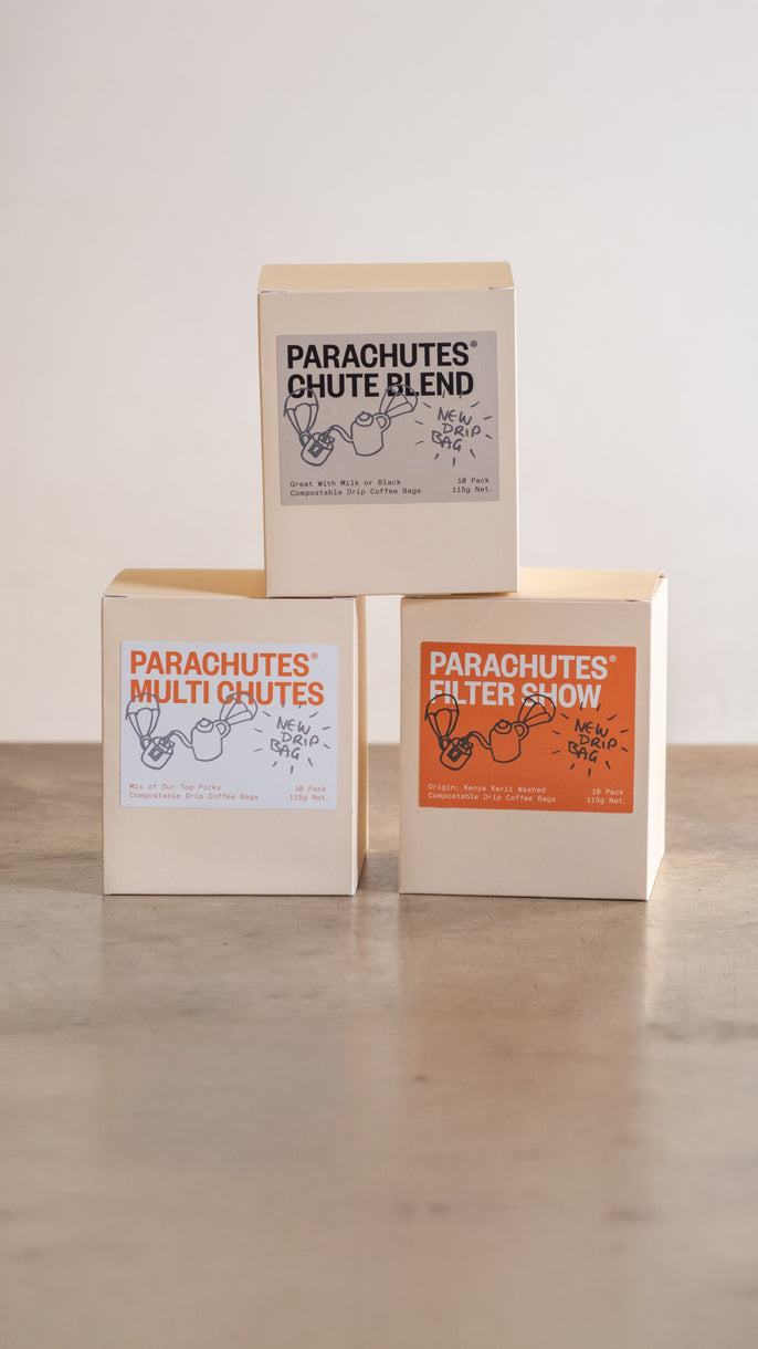 CHUTE BLEND PARACHUTES COFFEE DRIP BAGS