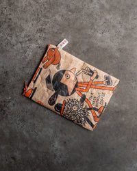 UP-CYCLED BITS 'N' PIECES POUCH LARGE