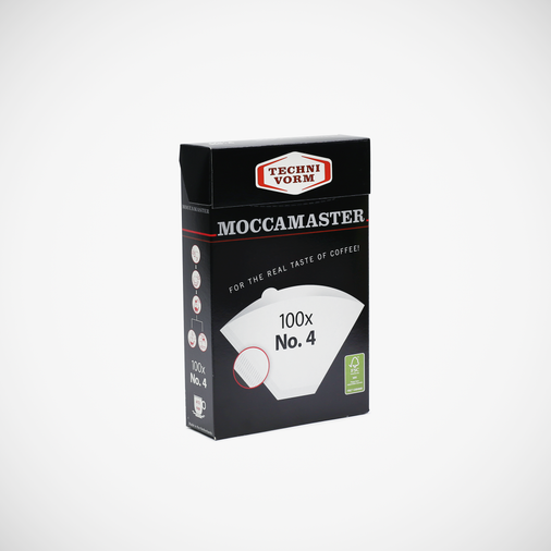 Moccamaster (Techni Vorm) filter papers no 4 for Clever Dripper large